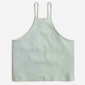 J. CREW Top Size M Vintage-Rib Cropped - Racerback Resort Travel